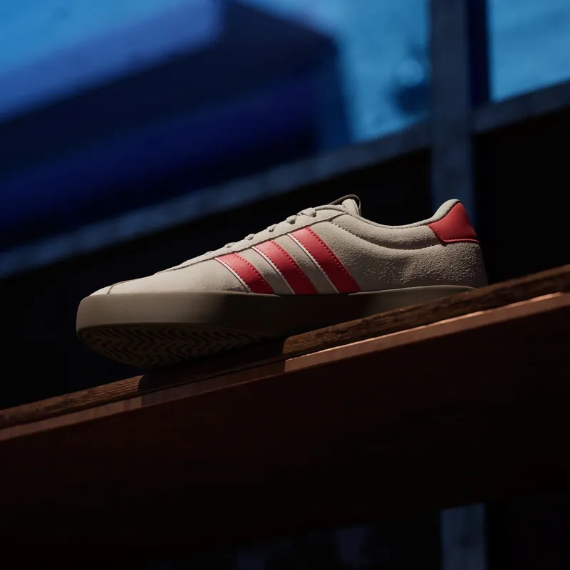 Adidas VL Court 3.0 Wonder Beige / Better Scarlet / Core White (JR8644)