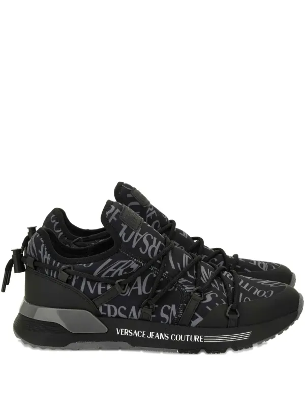 Versace Jeans Couture mit Logo-Print – Black (79YA3SA6ZSD06)