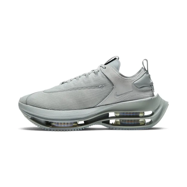 Nike Zoom Double Stacked “Grey Fog / White / Hyper Crimson” (CV8474-001)
