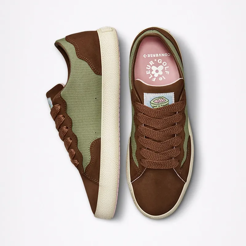 Converse x GOLF le FLEUR* GLF 2.0 Low Oil Green Bison (173187C)