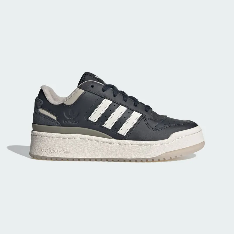 Adidas Forum Bold Stripes Carbon / Cream White / Wonder Beige (ID2849)