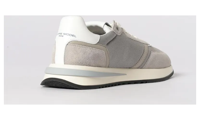 Philippe Model Suede and Mesh Sneakers Grey (TYLUTC04) (2)