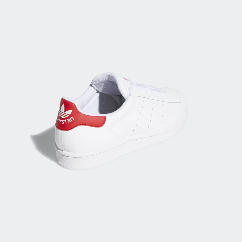 adidas Superstan White Scarlet (W) Cloud White/Cloud White/Scarlet (FX4726)