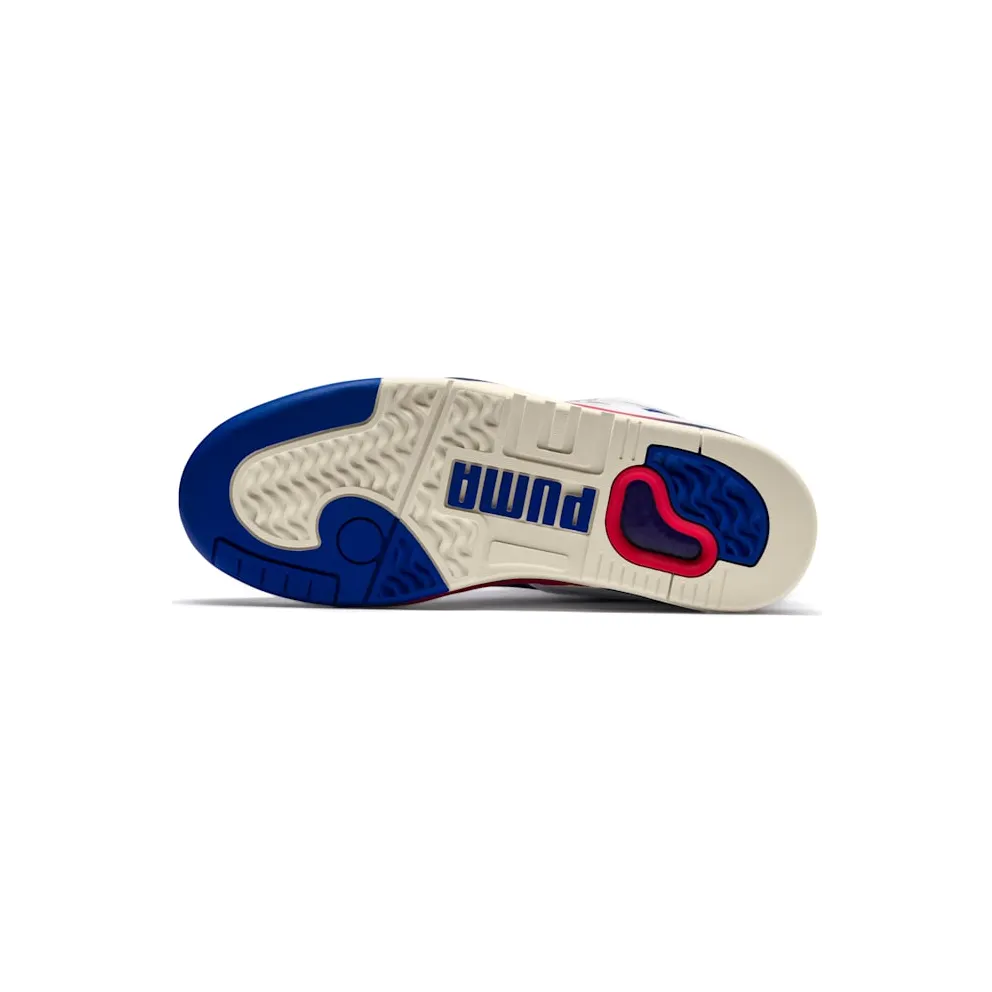 Puma Palace Guard OG White Puma White/Surf The Web/High Risk Red (369587 01)