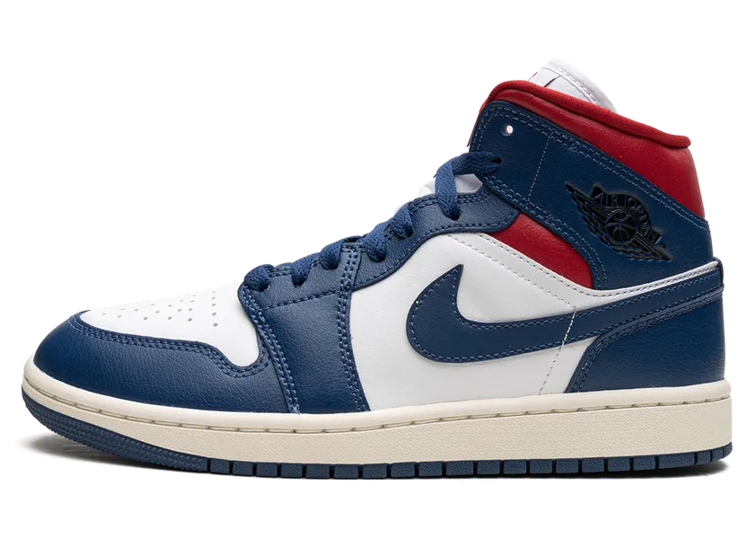 AIR Jordan 1 MID “Blue / Red” (BQ6472-146)