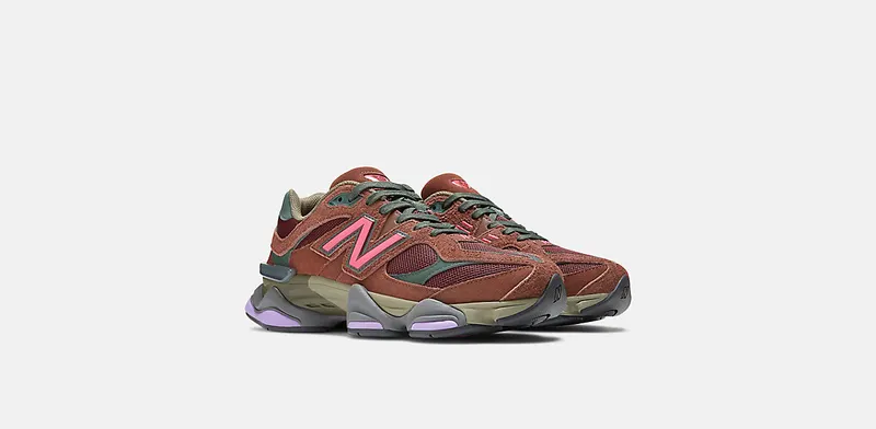 New Balance 9060 “Rich Oak / Burgundy” (U9060BUR)