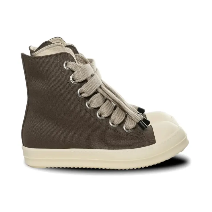 Rick Owens Drkshdw Jumbolace High-Top-Sneakers “Black” (DU01F4818DOW2)