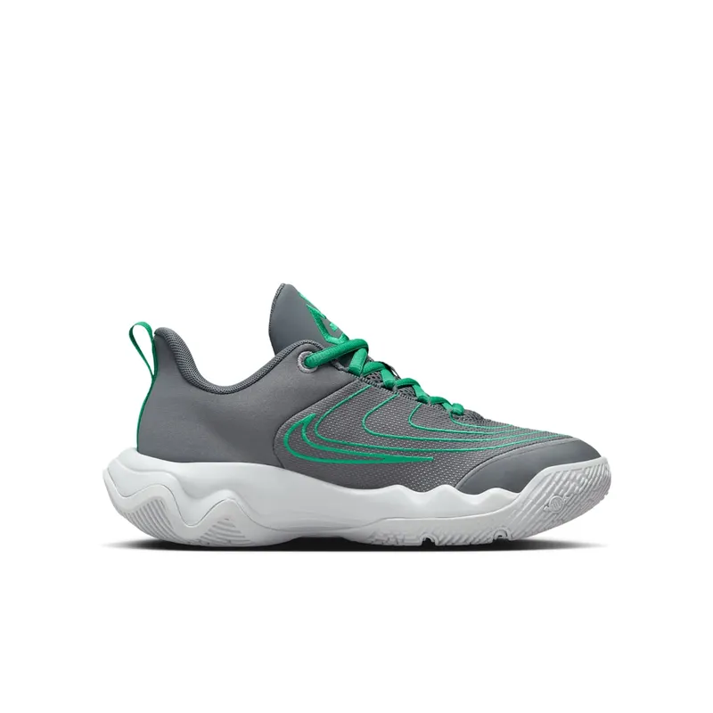Nike Giannis Immortality 4 Smoke Grey Wolf Grey Dark Smoke Grey Stadium Green (FZ6734-002)