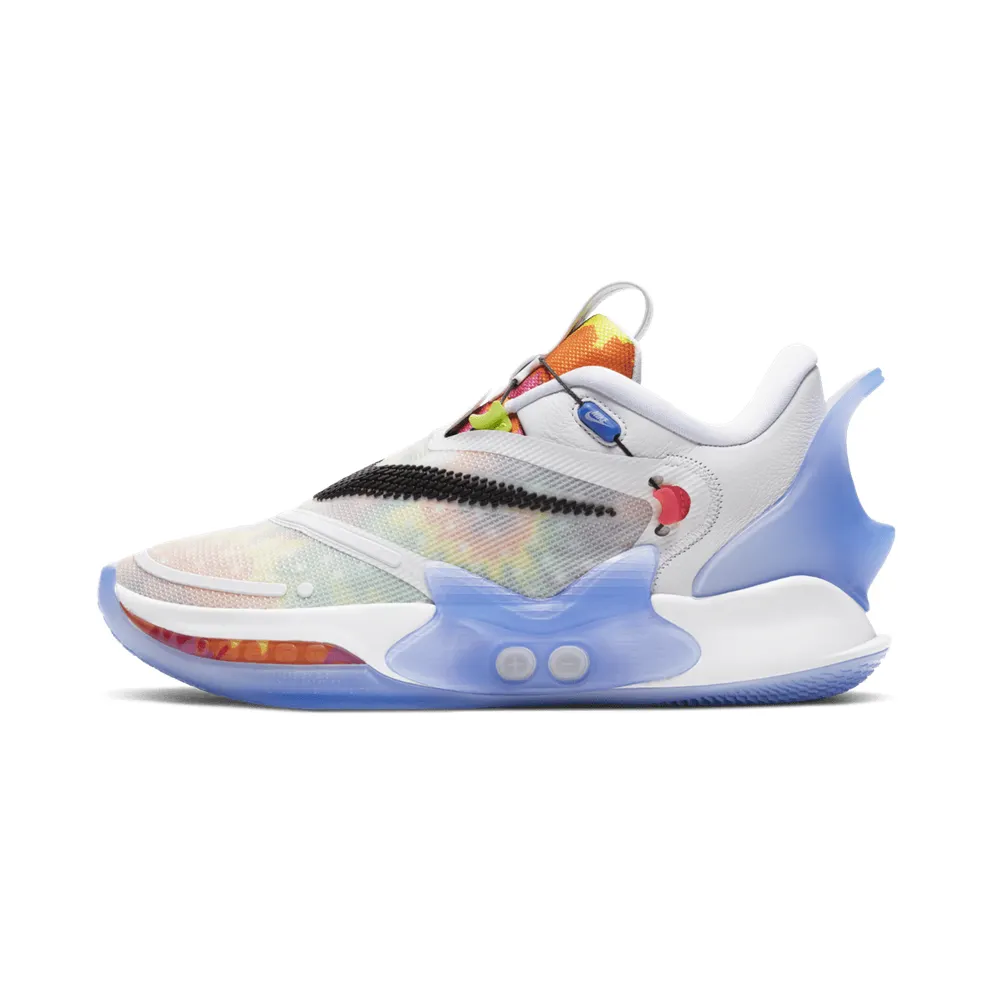 Nike Adapt BB 2.0 Tie Dye (US Charger) White/Black-Multi-Color (BQ5397-100)