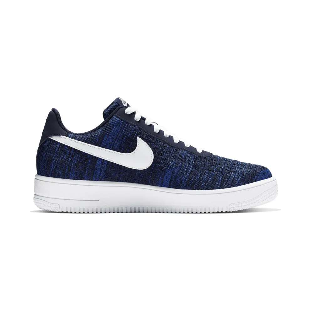 Nike Air Force 1 Flyknit 2 College Navy College Navy/Pure Platinum-Black-White (AV3042-400)
