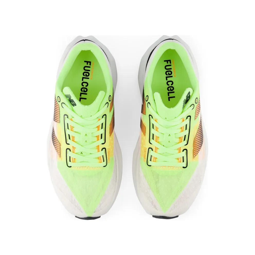 New Balance FuelCell Rebel v4 Bleached Lime Glo Hot Mango (MFCXLL4)