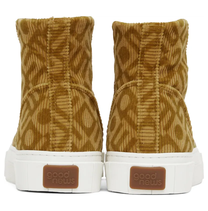 Good News Brown Corduroy Juice Sneakers (GNJUIC016) (2)