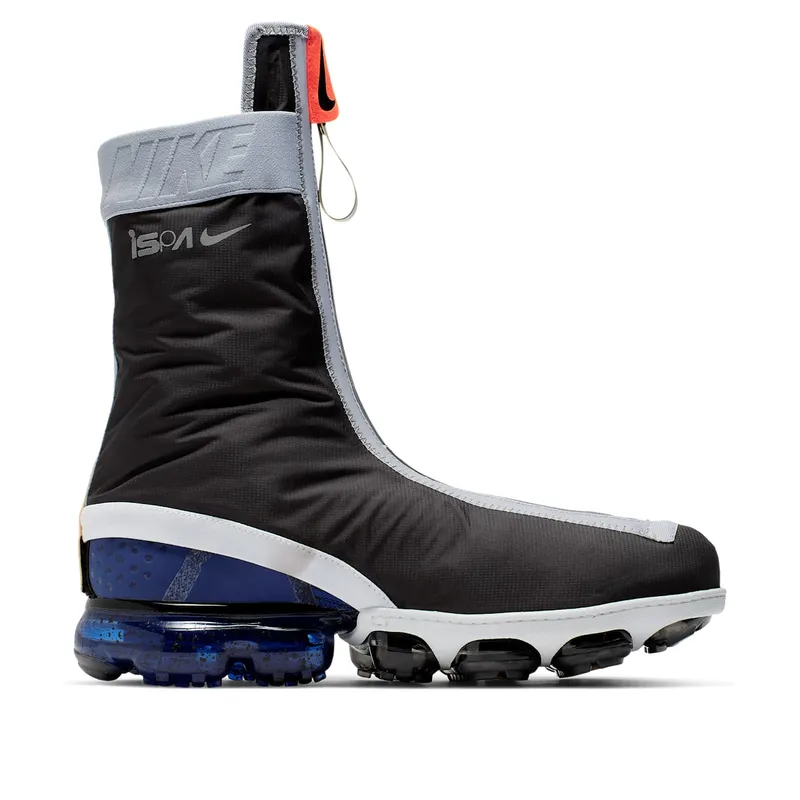 Nike Air VaporMax Flyknit Gator ISPA Black Black/Black-White (AR8557-002)