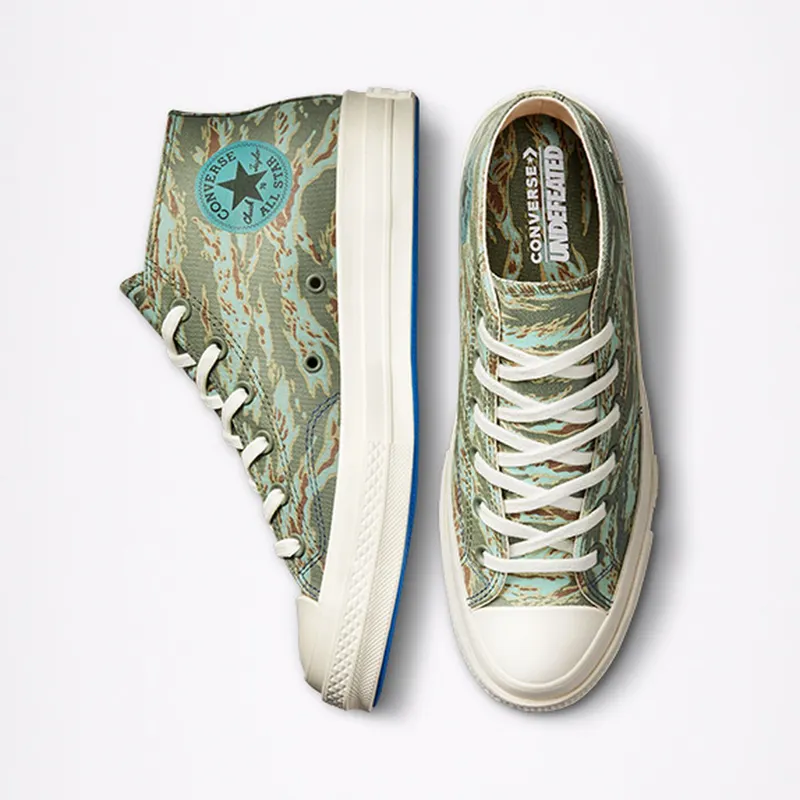 Converse x UNDEFEATED Chuck 70 Mid Sea Spray – “Seas Spray / Fossil / Egret” (172397C)