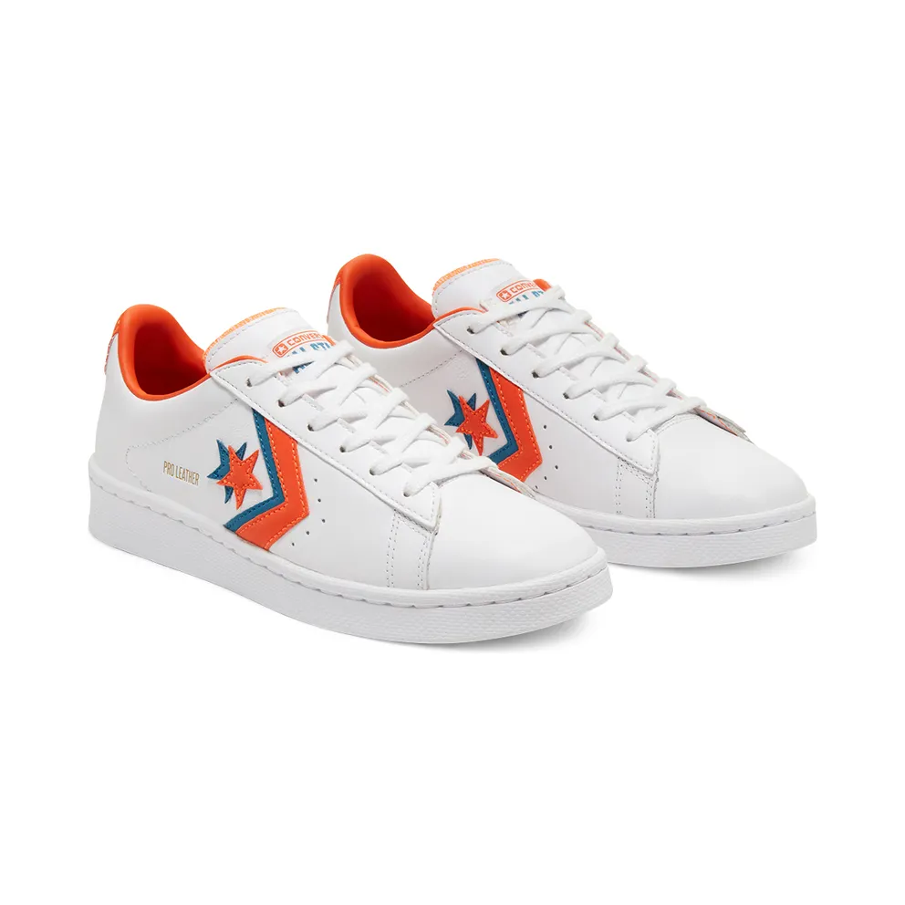 Converse Pro Leather Low ‘Sunblocked – Bold Mandarin’ White/Bold Mandarin (167853C)