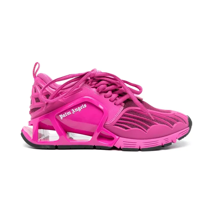 Palm Angels Palm Web low-top “Pink” (PWIA050F23FAB0013232)