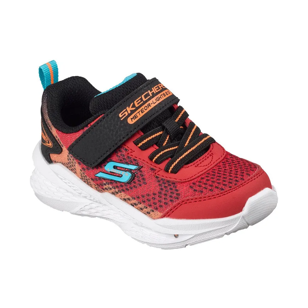 Skechers S-Lights: Meteor-Lights 2.0 Sneaker Red/Black