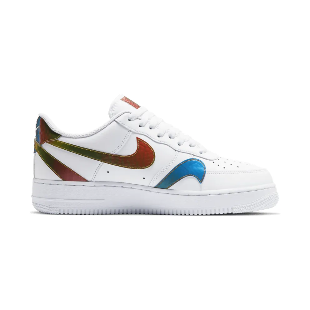 Nike Air Force 1 Low Misplaced Swooshes White Multi White/Reflect Silver (CK7214-101)
