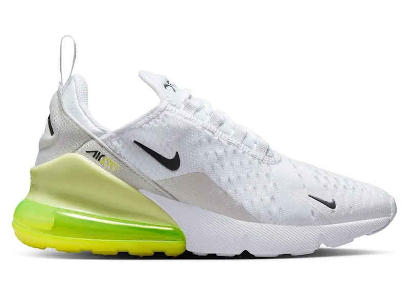 Nike Air Max 270 White Limelight Vast Grey Anthracite (943345-123)