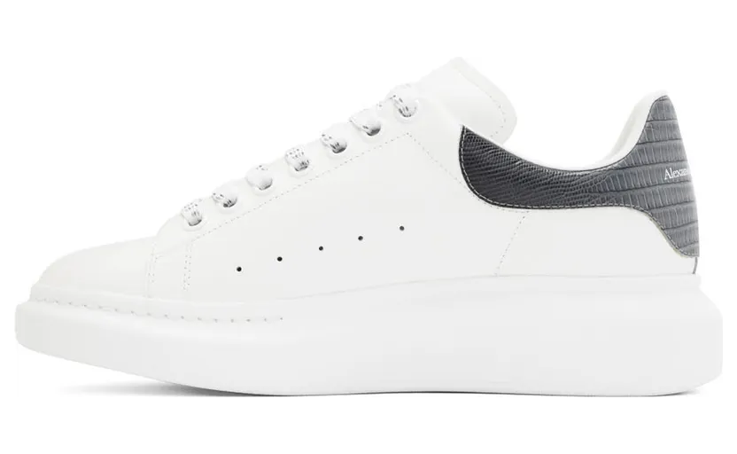 Alexander McQueen White Oversized Sneakers (625162WICGA) (3)