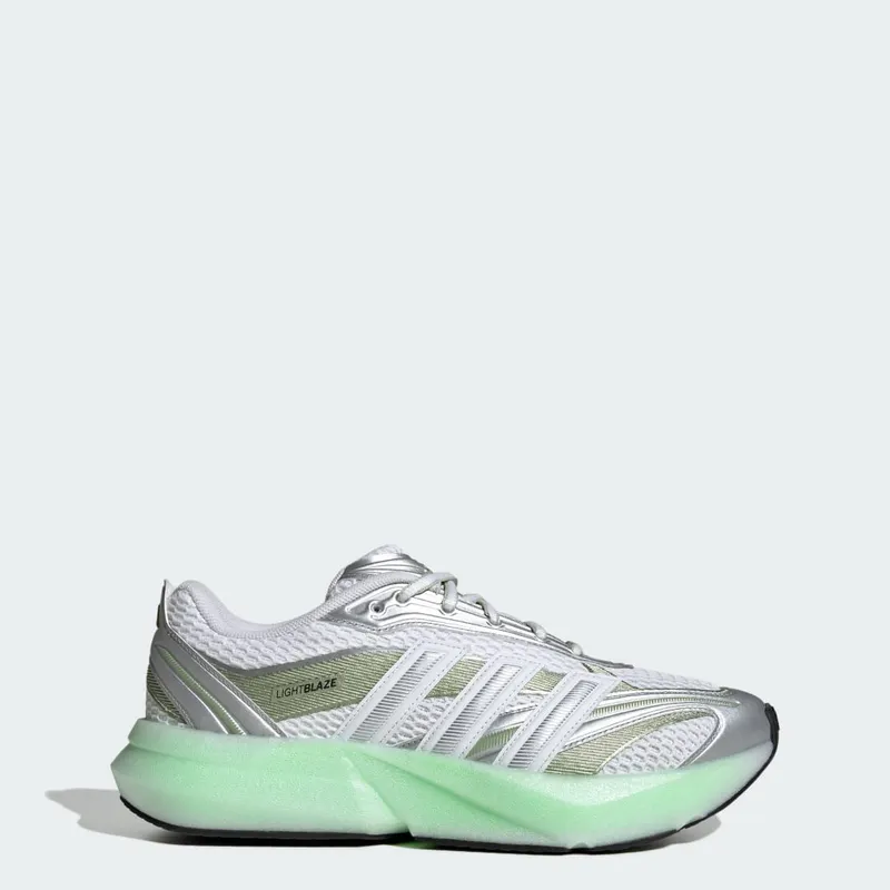 Adidas Lightblaze Glow Cloud White / Silver Metallic / Magic Lime Met (JP6328)