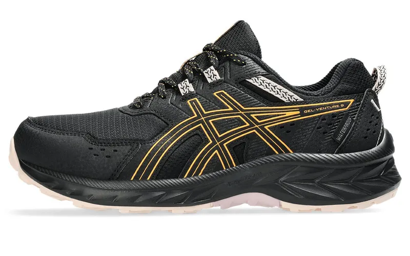 ASICS Gel-Venture 9 Waterproof Black Stadium Orange (1012B519-004)
