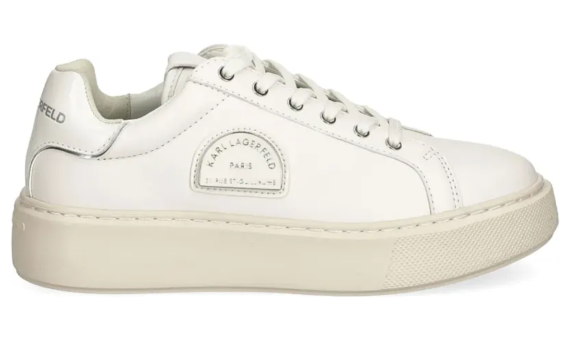 Karl Lagerfeld Maxi Kup Sneakers – Weiß (KL62212)