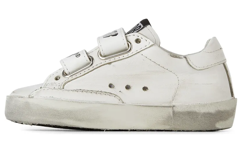 Golden Goose Baby White Old School Velcro Sneakers (GJF00111.F000419.10100) (3)