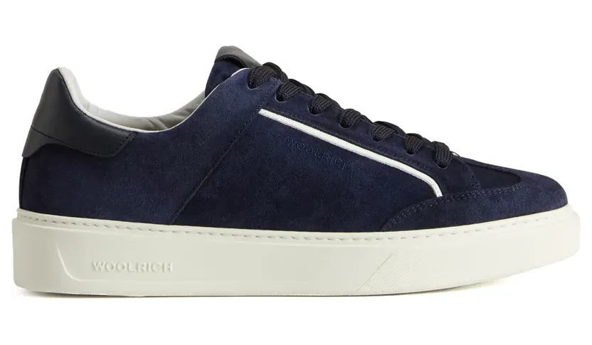 Woolrich mit runder Kappe “Blue” (CMWFFO2004MRUWF028)