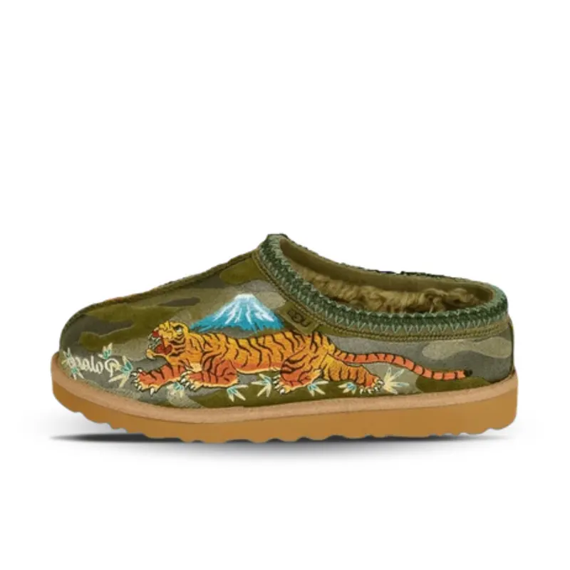 Ugg Tasman Slipper “Palace – Burnt Olive Camo” (1172070-GRNC)