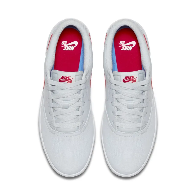 Nike  SB Check Solar CNVS Pure Platinum Pure Platinum/University Red White (843896-006)