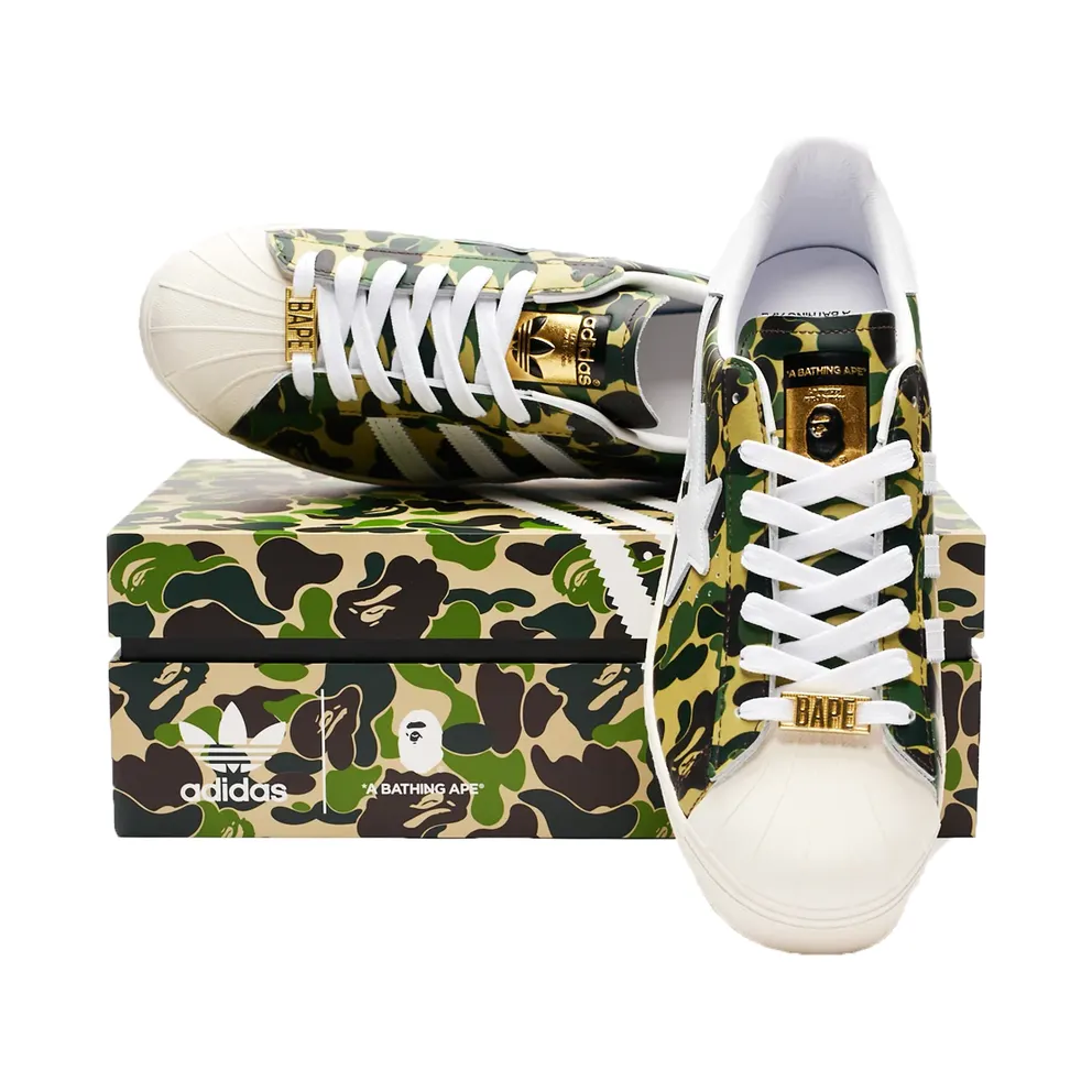 adidas Superstar Bape ABC Camo Green (GZ8981)
