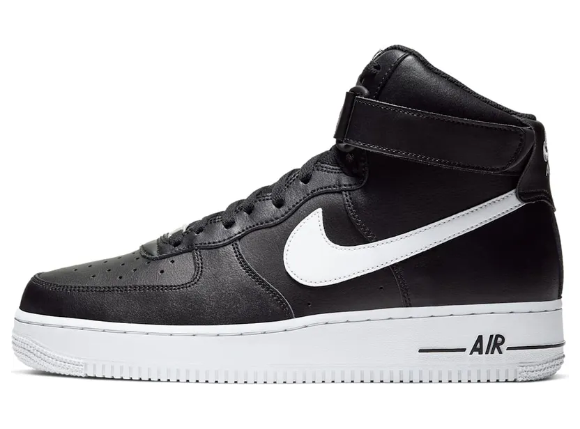 Nike Air Force 1 High ‘Black White’ Black/Black/White (CK4369-001)