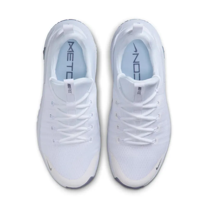 Nike Free Metcon 6 “White Half Blue Silver” (FJ7126-110)