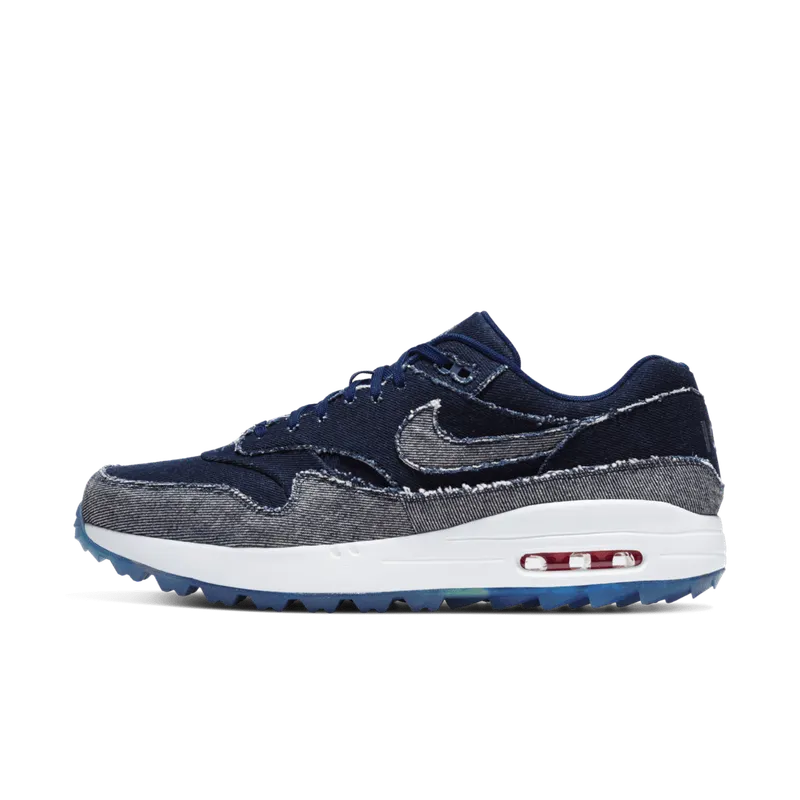 Nike Air Max 1 Golf No Denim Allowed Navy Blue Void/Hyper Pink-Thunderstorm (CI6876-400)