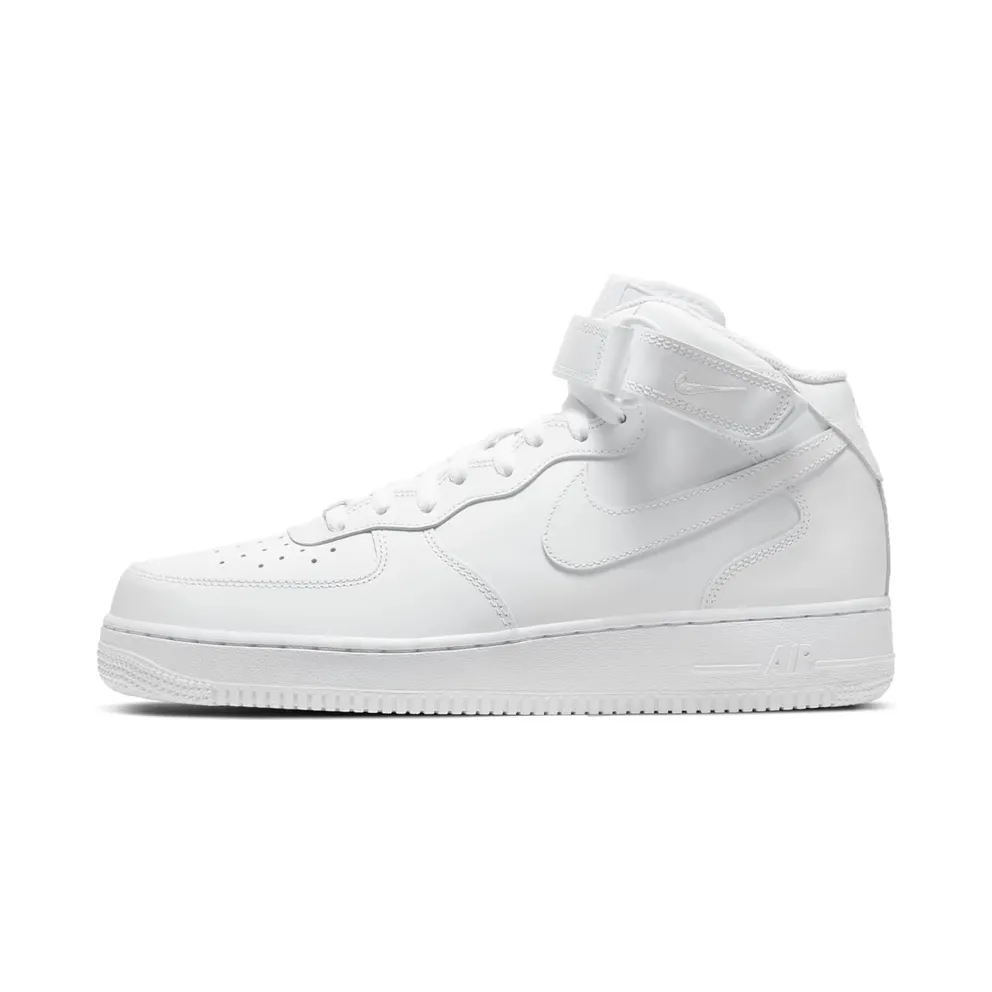 Nike Air Force 1 Mid White ’07 White/White (315123-111)