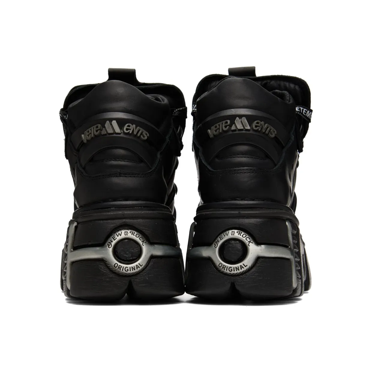 VETEMENTS Black New Rock Edition Platform Black (UA53SN200B) (2)