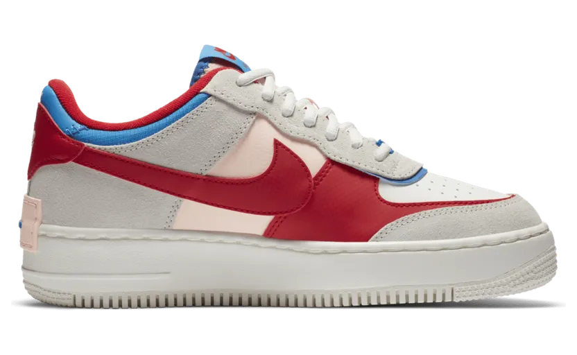 Nike Air Force 1 Shadow Sail Red Photo Blue (CU8591-100)
