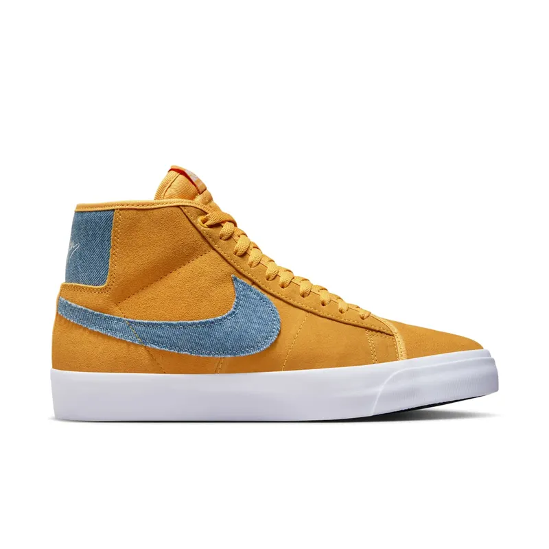 Nike SB Zoom Blazer Mid Pro GT Grant Taylor University Gold Denim (FD0269-700)