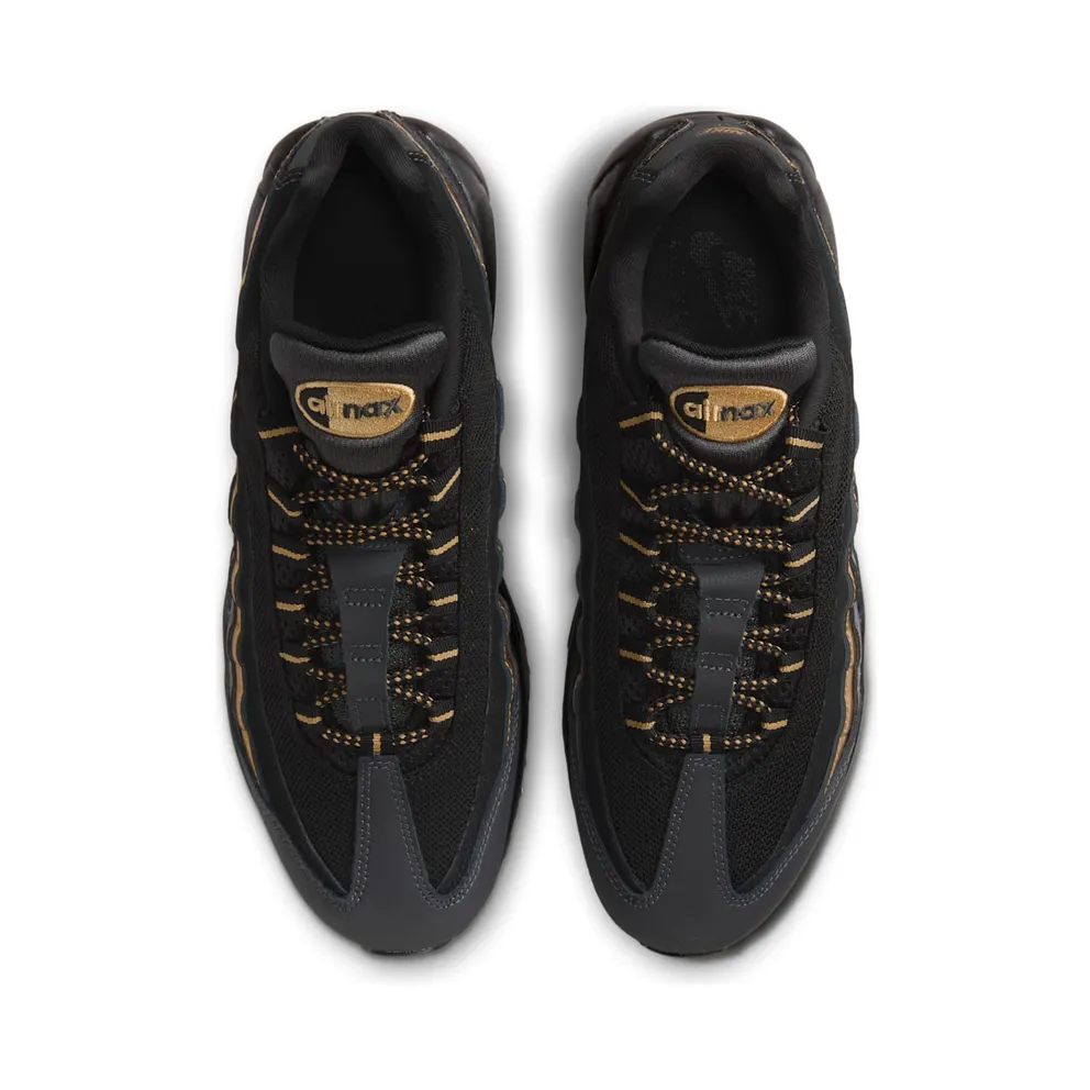 Nike Air Max 95 Black Metallic Gold Black/Black-Metallic Gold-Anthracite (538416-007)