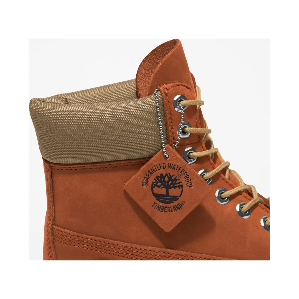 Timberland 6″ Premium Waterproof Boot Medium Brown Nubuck (TB0A2CQB715)