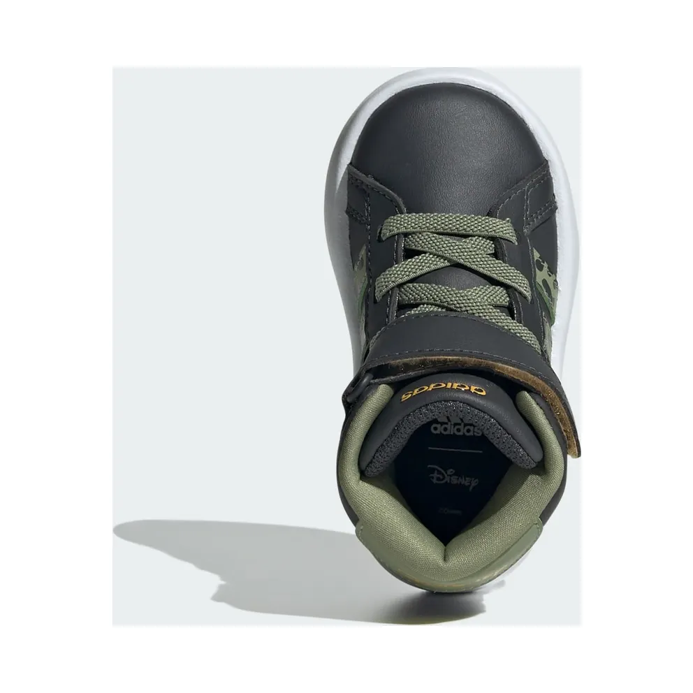 adidas Grand Court Mid Lion King Disney Carbon Tent Green Semi Spark (IF4096)