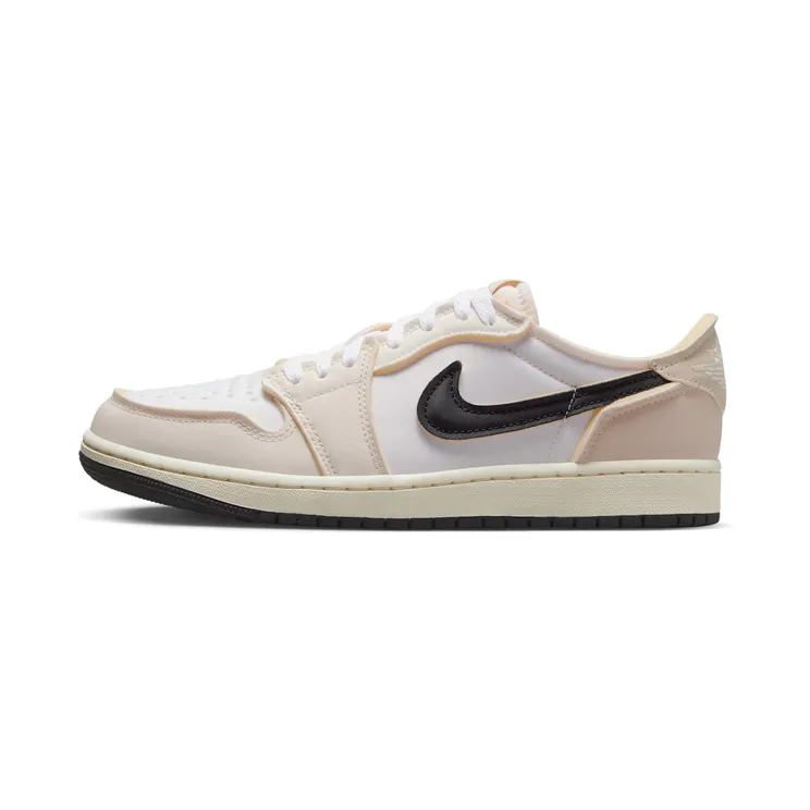Air Jordan 1 Retro Low OG “White / Light Orewood Brown / Black / Coconut Milk” (DV0982-100)