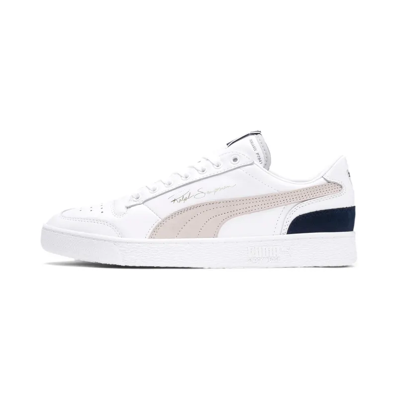 Puma Ralph Sampson Low OG White Grey Violet Peacoat Puma White/Gray Violet-Peacoat (370719-01)
