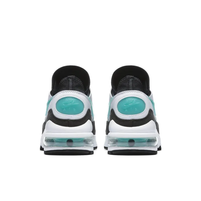 Nike Air Max 93 Menthol 2018 (W) White/Sport Turquoise-Black (307167-100)