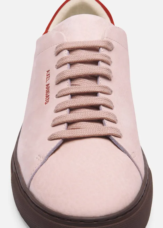 Axel Arigato Clean 90 Sneaker “Light Pink,Red” (F4625002)