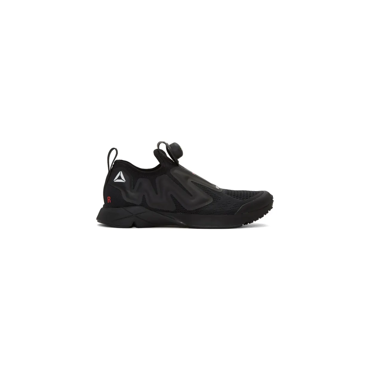 VETEMENTS SSENSE Exclusive Black Reebok Edition Pump Supreme Sneakers (MSS17RE15)
