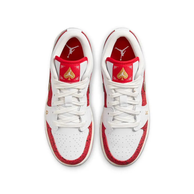 Jordan 1 Low Spades (GS) (DJ5186-100)