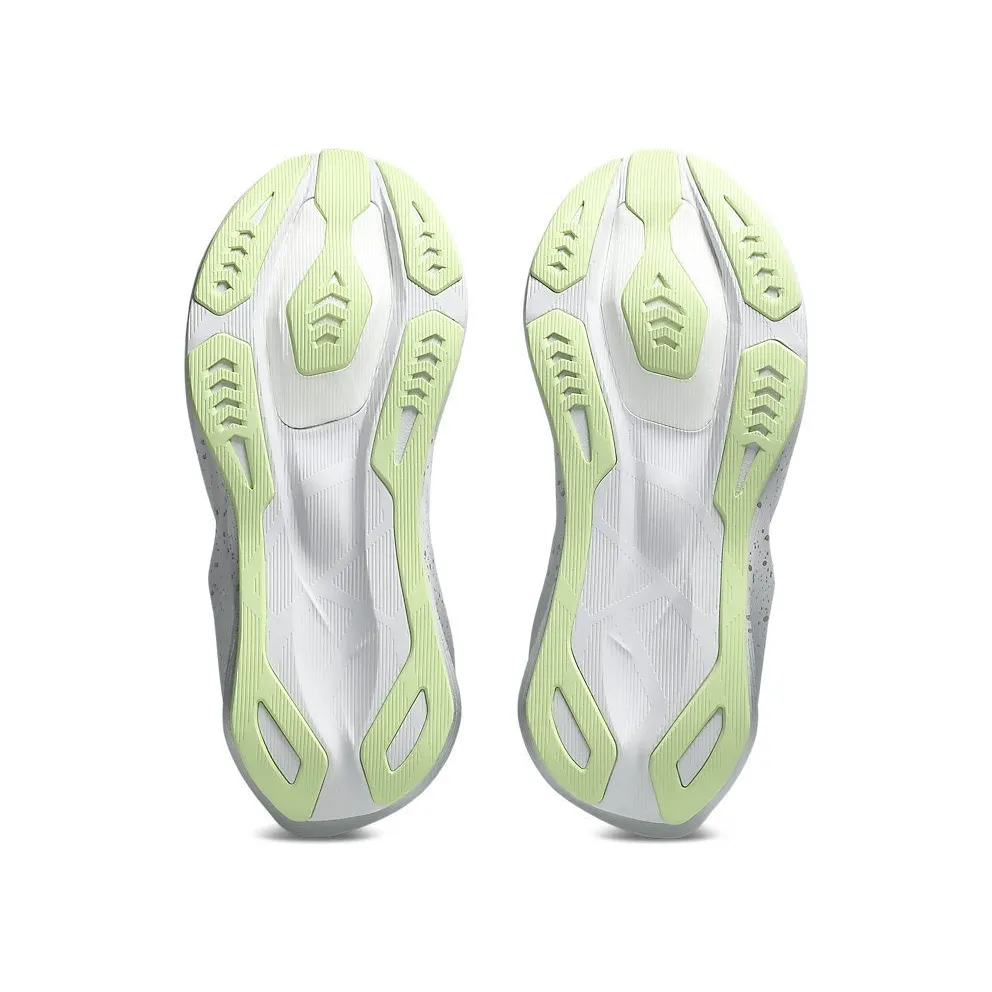 ASICS NOVABLAST 6 PLATINUM “Platinum / Glow Green” (1012C070-020)
