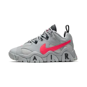 Nike Air Barrage Low “Light Smoke Grey / Photon Dust / Iron Grey / Laser Crimson” (CK4355-002)